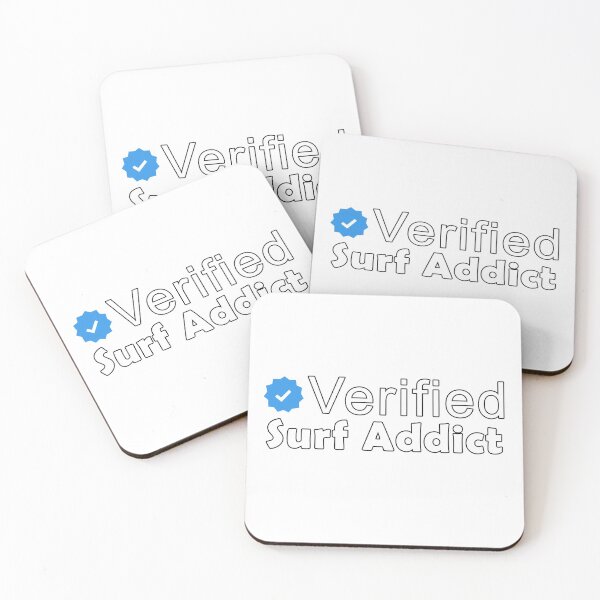 Item preview, Verified surf addict designed and sold by Catsloversdotme.