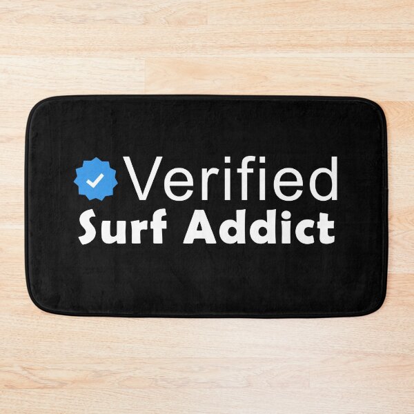 Item preview, Verified surf addict designed and sold by Catsloversdotme.