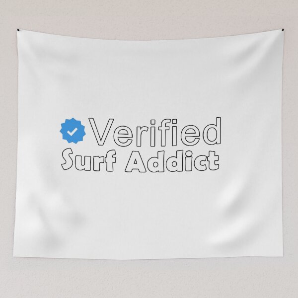 Item preview, Verified surf addict designed and sold by Catsloversdotme.
