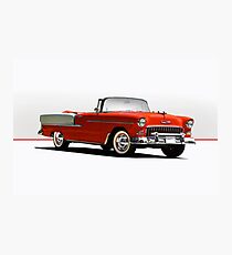 1955 Chevrolet Bel Air Convertible Photographic Print