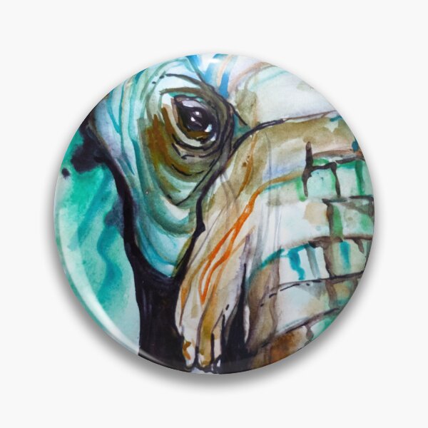 Item preview, Original Water Colour Painting of Elephant designed and sold by RedRoofStudio.