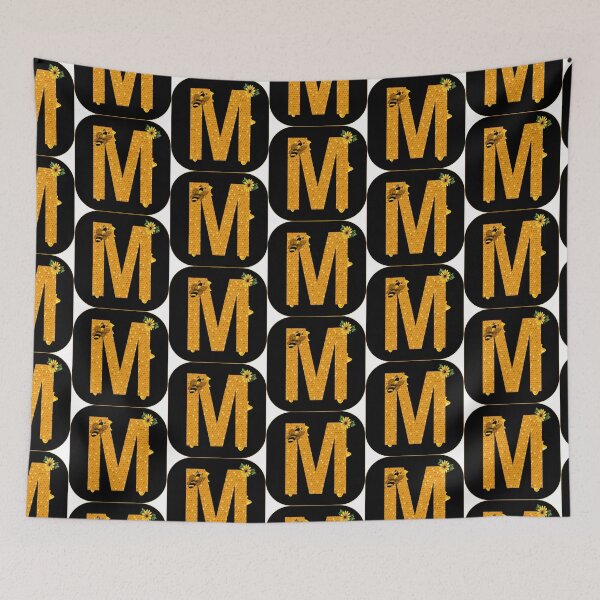 Item preview, Alphabet M Honeycomb Bee designed and sold by Fas Designs.