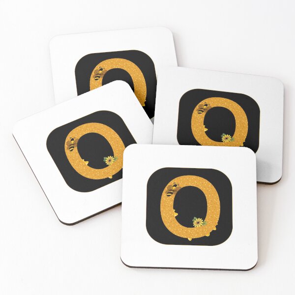 Item preview, Alphabet O Honeycomb Bee designed and sold by Fas Designs.