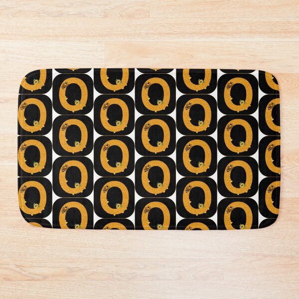 Item preview, Alphabet O Honeycomb Bee designed and sold by Fas Designs.