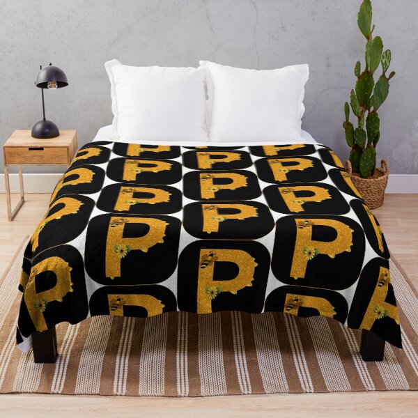 Item preview, Alphabet P Honeycomb Bee designed and sold by Fas Designs.