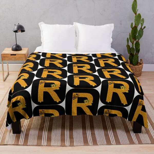 Item preview, Alphabet R Honeycomb Bee designed and sold by Fas Designs.