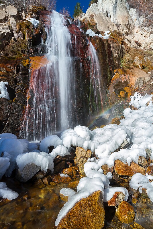 "Third Creek Waterfall Incline Village" by Richard Thelen Redbubble