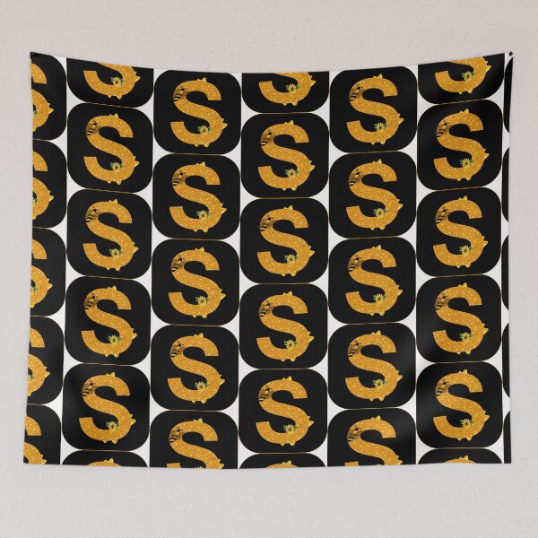 Item preview, Alphabet S Honeycomb Bee designed and sold by Fas Designs.