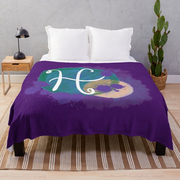Item preview, Watercolor Monogram H designed and sold by jessieartsdaily.