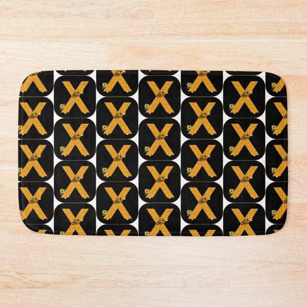Item preview, Alphabet X Honeycomb Bee designed and sold by Fas Designs.