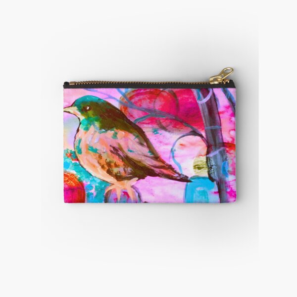 Item preview, Original Painting of Bird  designed and sold by RedRoofStudio.
