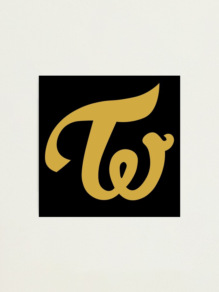 Twice Logo More More Photographic Print By Sirenscalling Redbubble