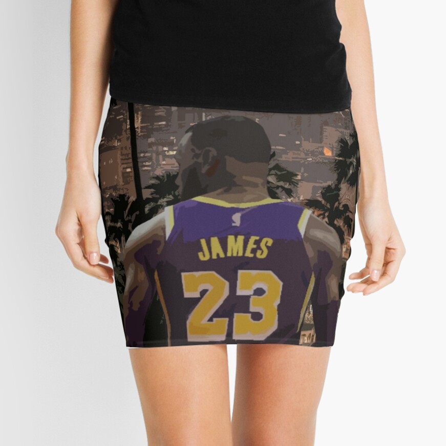 LeBron James Jersey Back Mini Skirt for Sale by JJMoe7