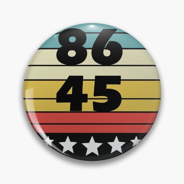 Item preview, Classic Vintage Style 86 45 Anti Trump Funny  designed and sold by Nouri King.