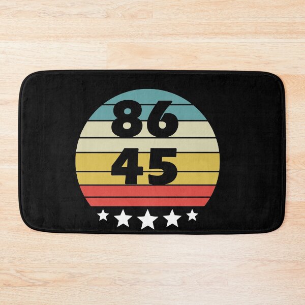 Item preview, Classic Vintage Style 86 45 Anti Trump Funny  designed and sold by Nouri King.