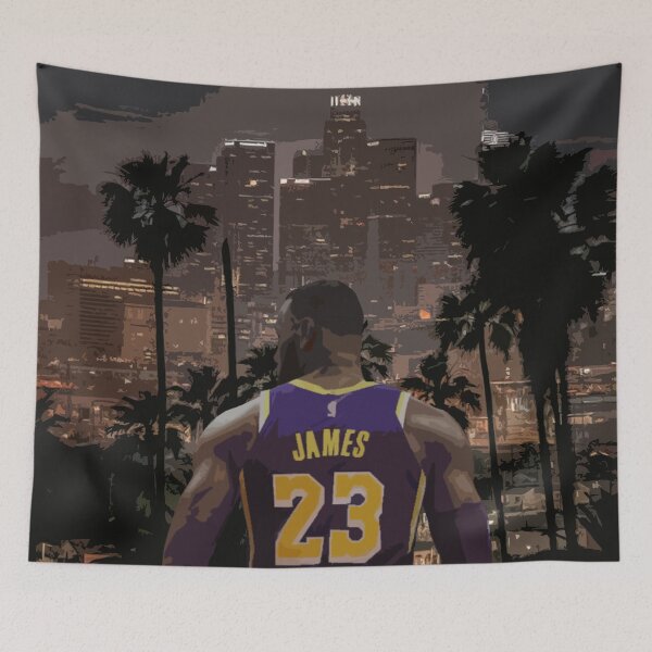 Item preview, Lebron James "Laker Nation" designed and sold by Hamzakamran.