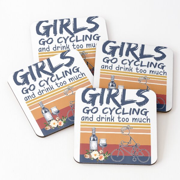 Item preview, Some girls go cycling and drink too much designed and sold by Giraud94.