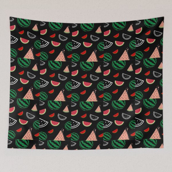 Item preview, Basic black cute watermelon fruits pattern gift design designed and sold by Michael Schmidt.