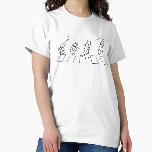 Vista previa del artículo con la obra «Escarabajos Beatles», diseñado y vendido por a-meridiem.