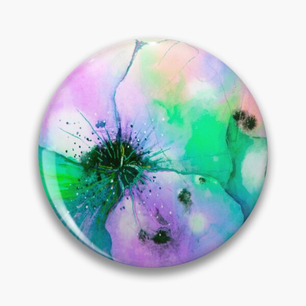 Item preview, Original Water Color Painting of Pastel Poppies designed and sold by RedRoofStudio.
