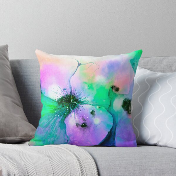 Item preview, Original Water Color Painting of Pastel Poppies designed and sold by RedRoofStudio.