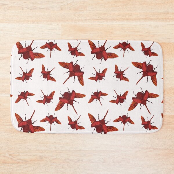 Item preview, Hercules Beetle Swarm Pattern (Dynastes hercules) designed and sold by Alawstrations.
