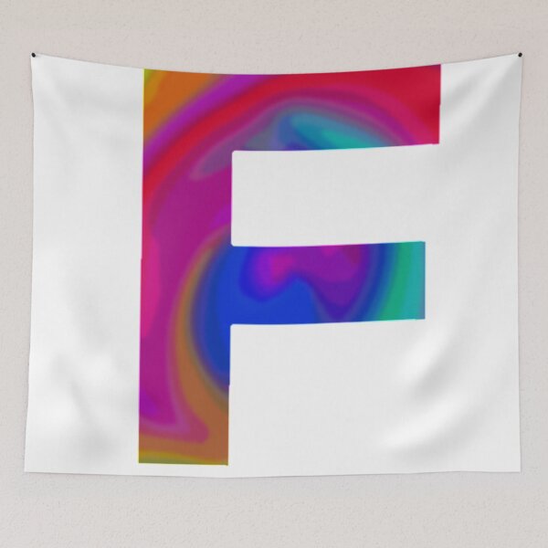 Item preview, Psychedelic Letter F  designed and sold by crgart.