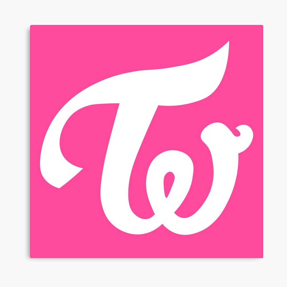 Twice Logo White Photographic Print By Sirenscalling Redbubble