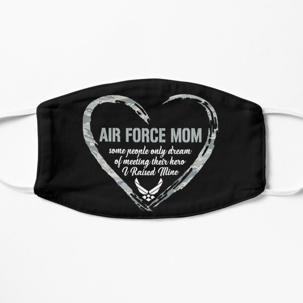 Download Proud U S Air Force Mom Heart Military Family Gift Proud Air Force Mom Mothers Of Airmen Airman Mom Mask By Legiant7947 Redbubble