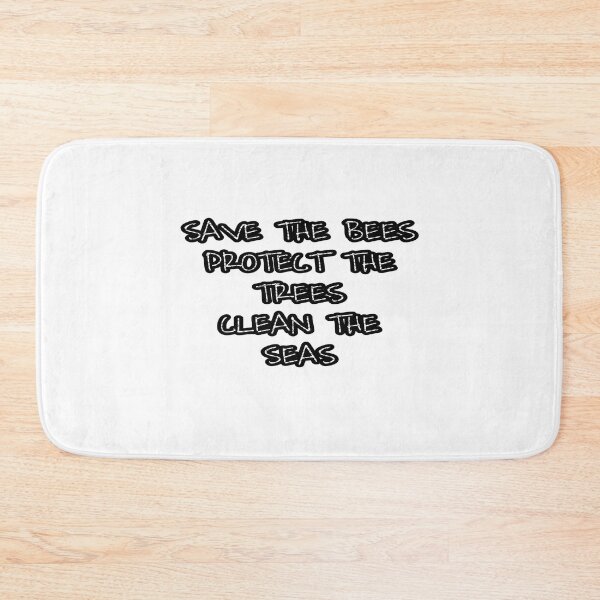 Item preview, save the bees protect the trees clean the ocean designed and sold by ihebwkqh17.