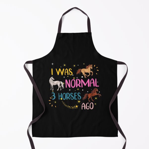 Item preview, I Was Normal 3 Horses Ago Funny Horse Lover designed and sold by MarkHudson78.