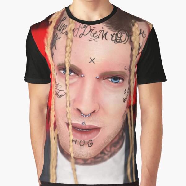 White Boy, rapper, artist, male, portrait, face, tattoos,rap, music Graphic T-Shirt