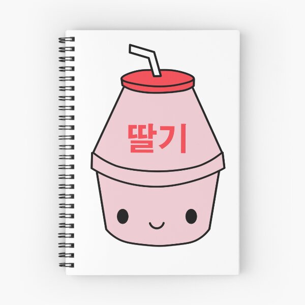 Artikelvorschau, Kawaii Korean Strawberry Milk Cute Design entworfen und verkauft von mariekawaii.