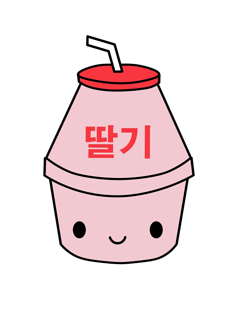 Cute Straw Cup with Korean Cartoon Design  Eco-Friendly and Reusable –  Orenji Home