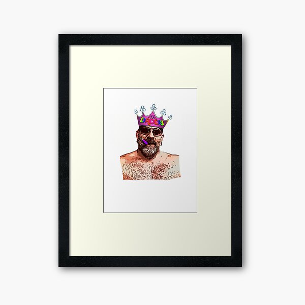 Drag Daddy Framed Art Print
