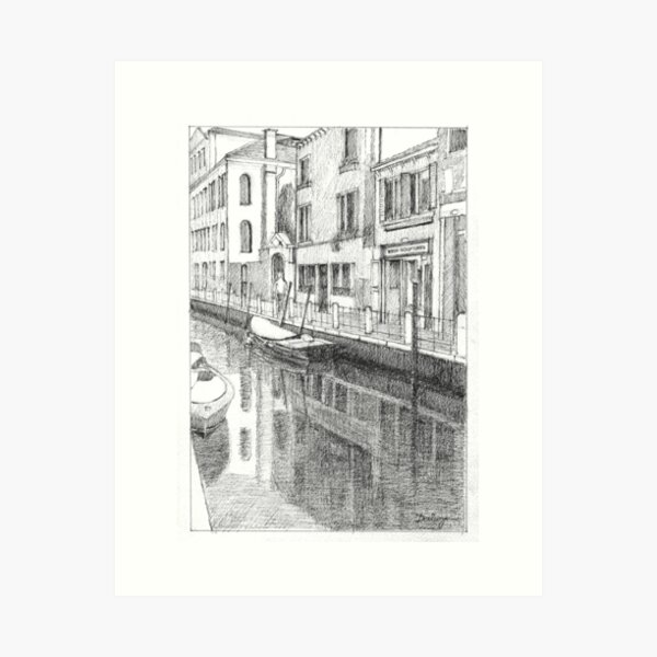 Item preview, Dorsoduro 369 Venezia Italy designed and sold by Dai Wynn Fine Art.