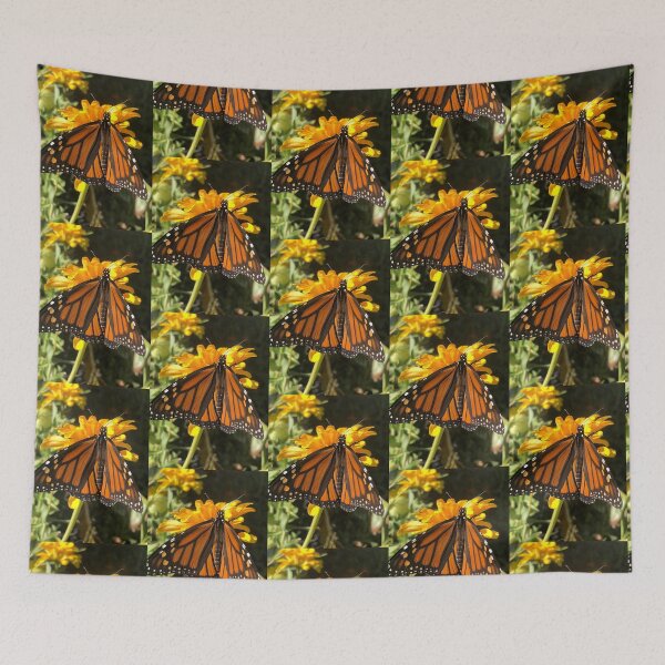 Item preview, Butterfly Yellow Flower Nature  designed and sold by Kaushal Pal.
