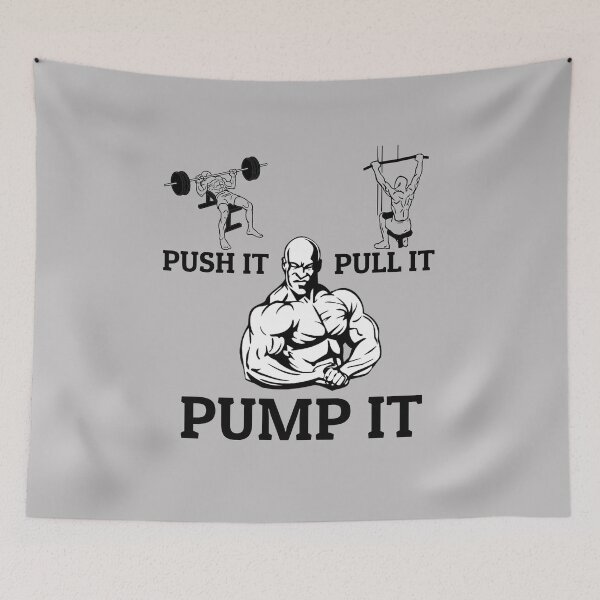 Item preview, Push it - Pull it - Pump it designed and sold by Pirateflag.