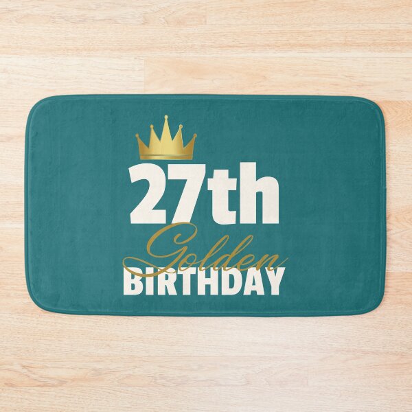 Item preview, 27th Golden Birthday Year Age Crown product designed and sold by doodabobs.