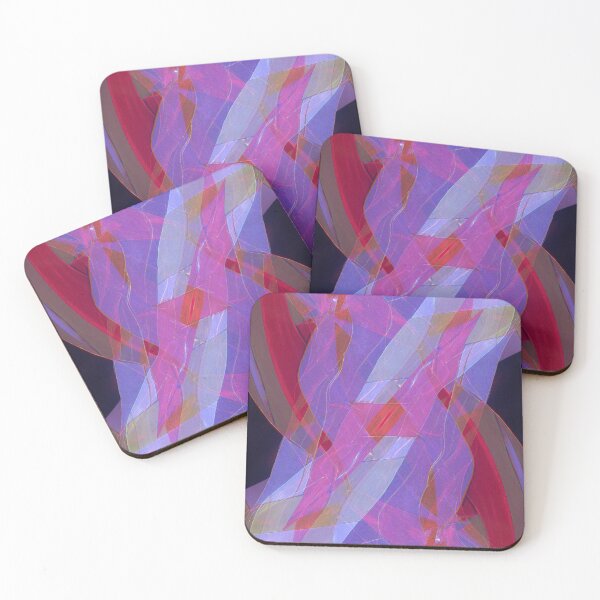 Item preview, Purple Glitch art No.3 designed and sold by lion-house.