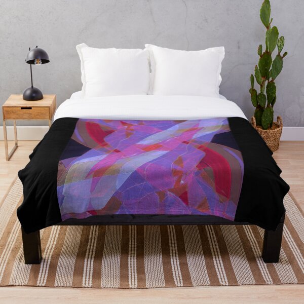 Item preview, Purple Glitch art No.3 designed and sold by lion-house.