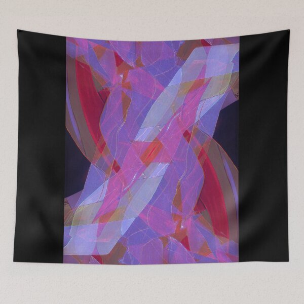 Item preview, Purple Glitch art No.3 designed and sold by lion-house.