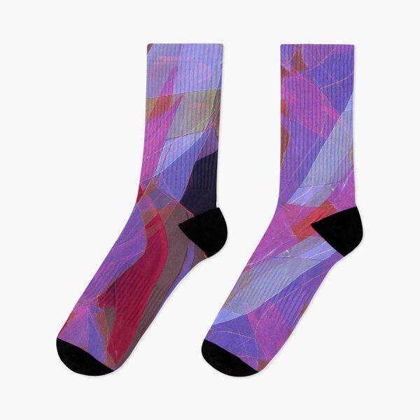 Item preview, Purple Glitch art No.3 designed and sold by lion-house.