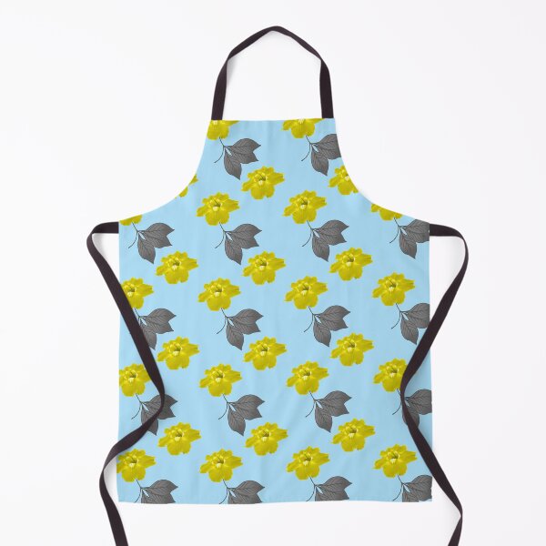 Item preview, Yellow flowers and branches pattern designed and sold by wagnerps.