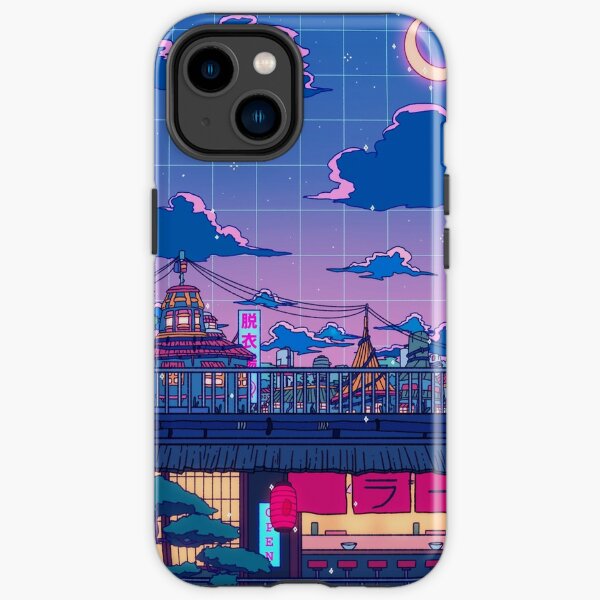 Pink Hair Anime Girl Blush iPhone 14 Snap Case  Dubsnatch