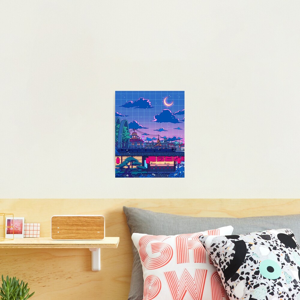 Ramen Village Photographic Print