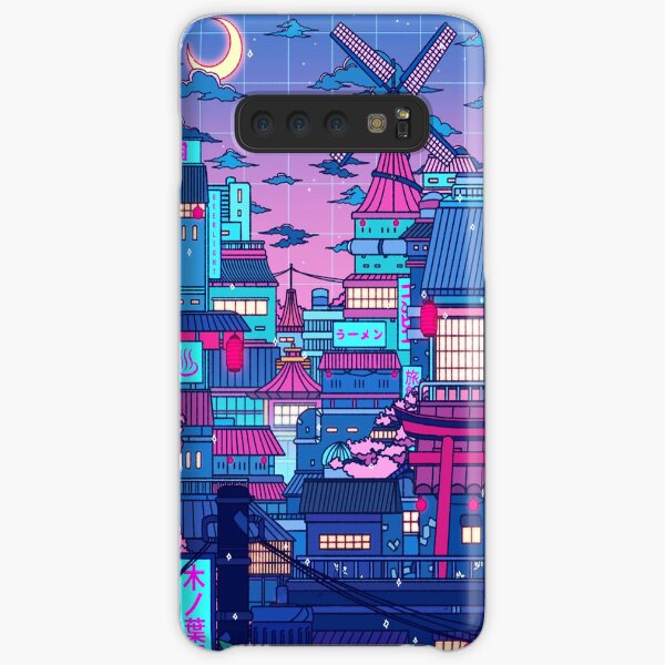Cyberpunk Village Samsung Galaxy Snap Case