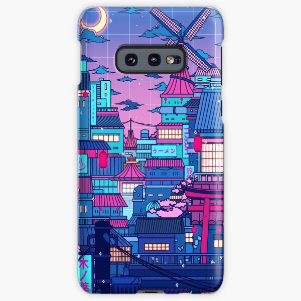 Cyberpunk Village Samsung Galaxy Snap Case