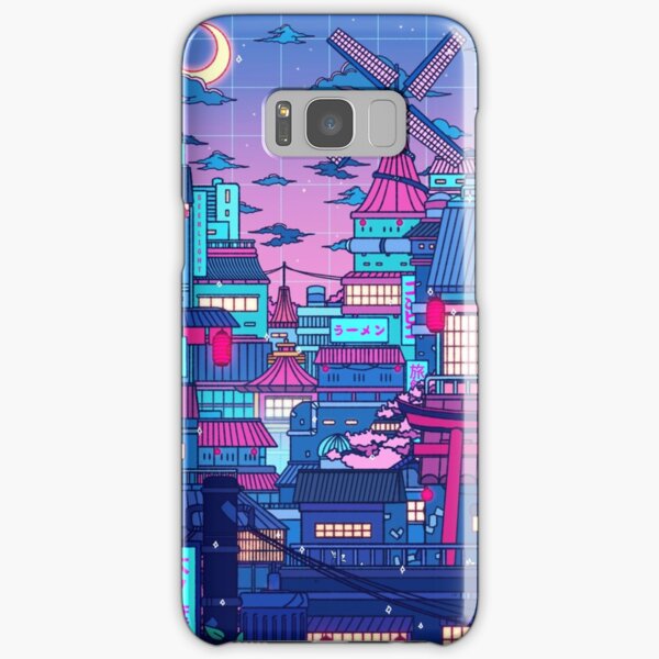 Cyberpunk Village Samsung Galaxy Snap Case