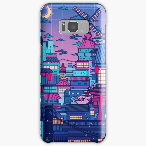 Cyberpunk Village Samsung Galaxy Snap Case